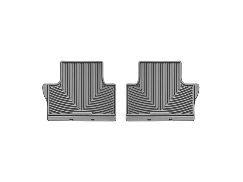 WeatherTech 07+ Volvo S80 Rear Rubber Mats - Grey