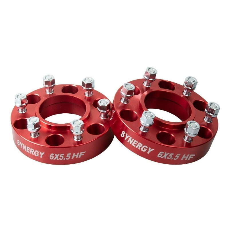 Synergy 2021+ Ford Bronco Hub Centric Wheel Spacers 6x5.5 1.5in Width M12 x 1.50 Stud Size