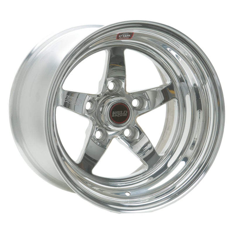 Weld S71 15x7.33 / 5x4.75 BP / 4.5in. BS Polished Wheel (Low Pad) - Non-Beadlock