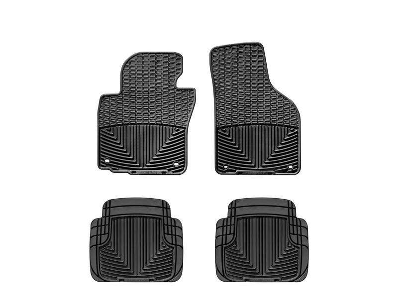 WT Rubber Mats - Rear - Blk