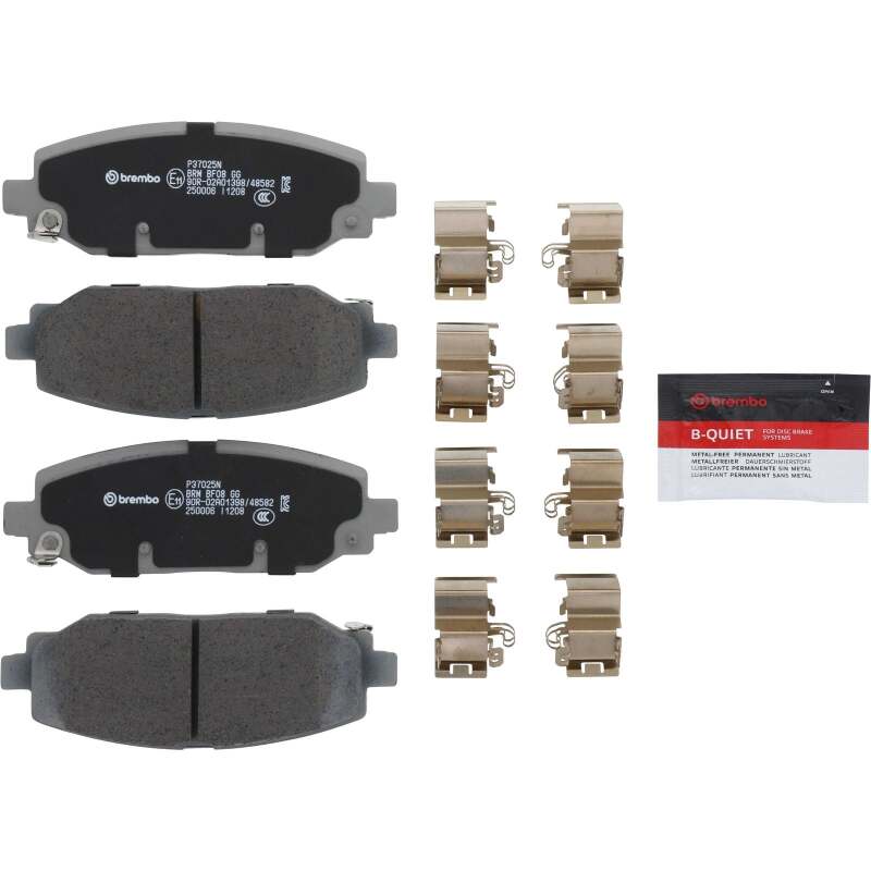 Brembo OE 18-24 Jeep Wrangler PRIME Ceramic Brake Pad - Rear