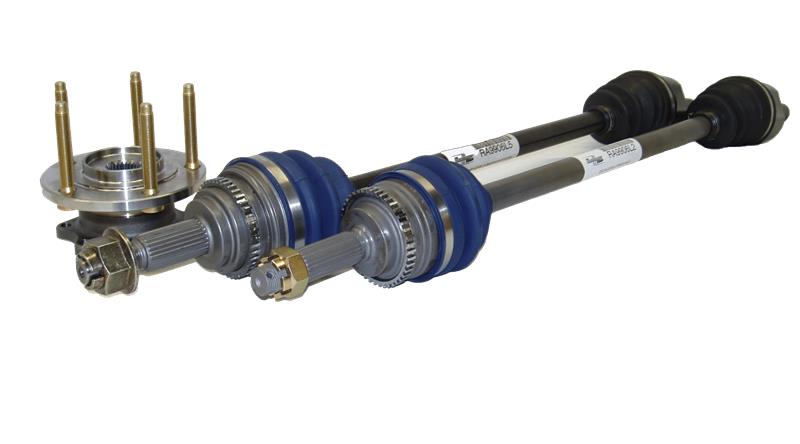DSS Mitsubishi 94-97 Evolution II / III / IV 800HP Rear Axle/Hub Kit (Mechanical LSD / 4-Lug) MI31