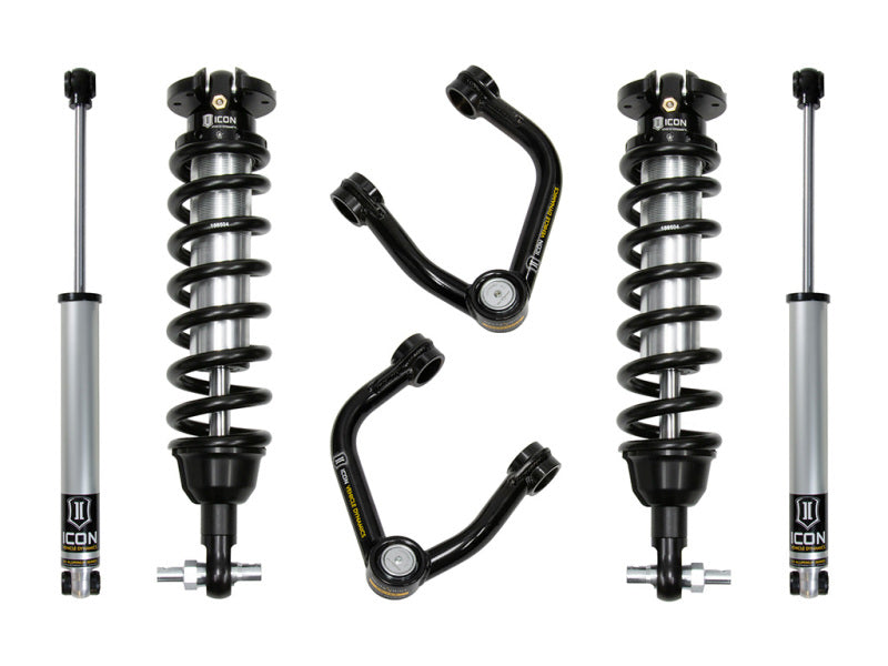 ICON 19-21 Ford Ranger 0-3.5in Stage 2 Suspension System w/ Tubular UCA Alum Knuckle