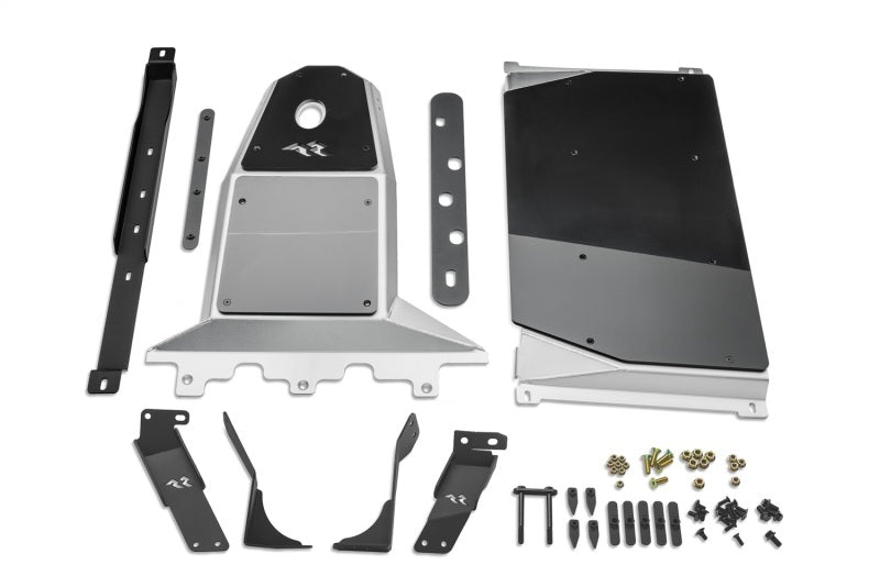 Rugged Ridge 18-23 Jeep Wrangler JLU 4dr Alum. Skid Plate for Engine/Trans - Tex. Blk