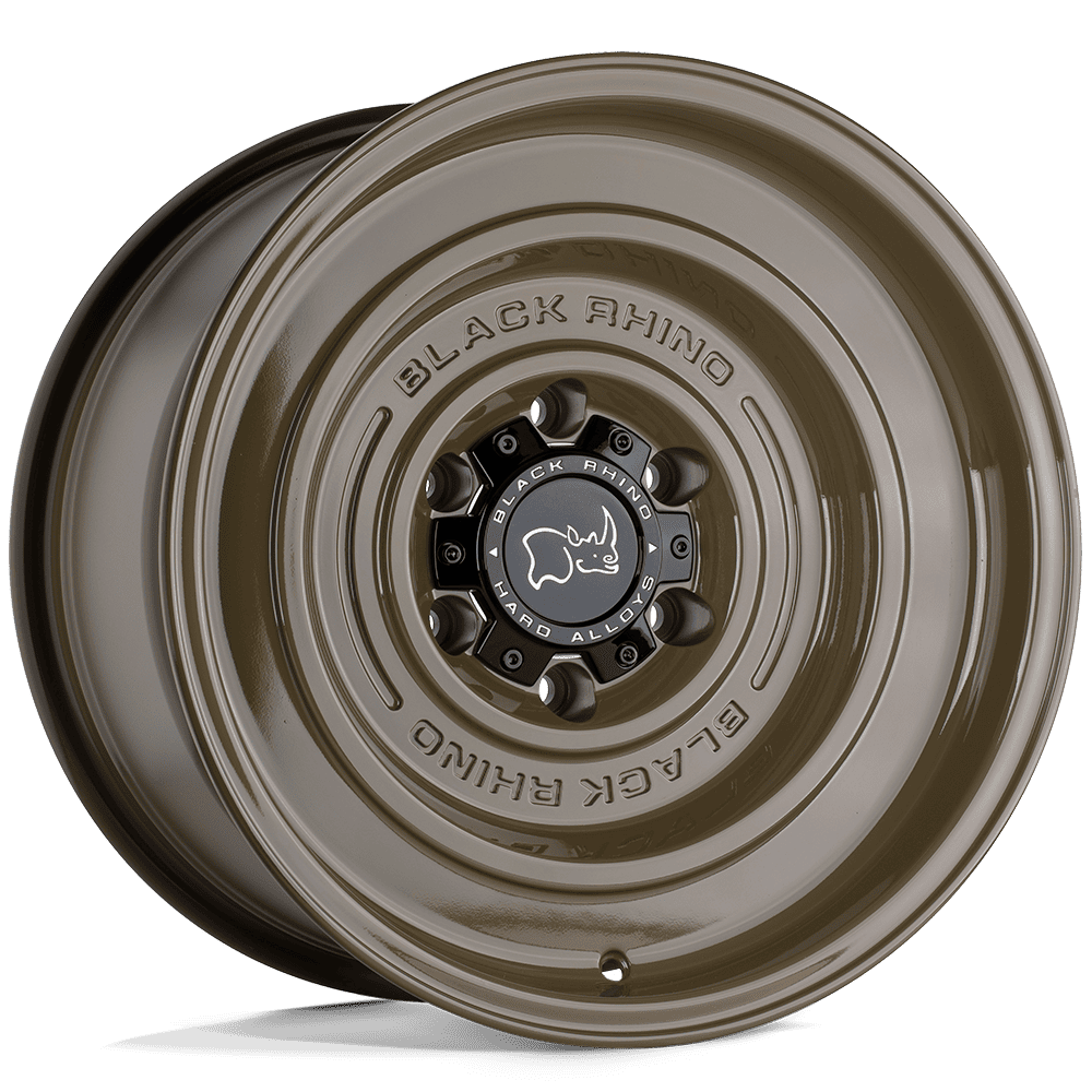 Black Rhino SOLID Gloss Alligator Green wheel view 4