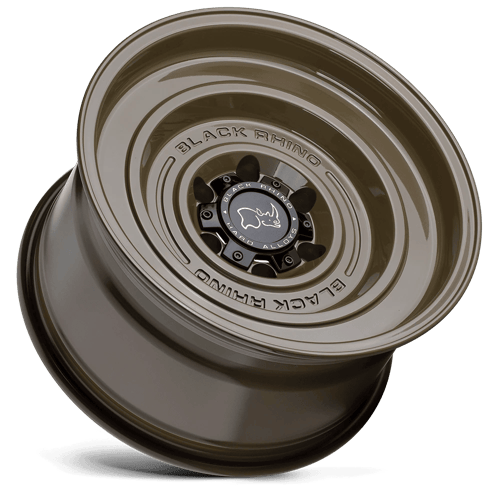 Black Rhino SOLID Gloss Alligator Green wheel view 2