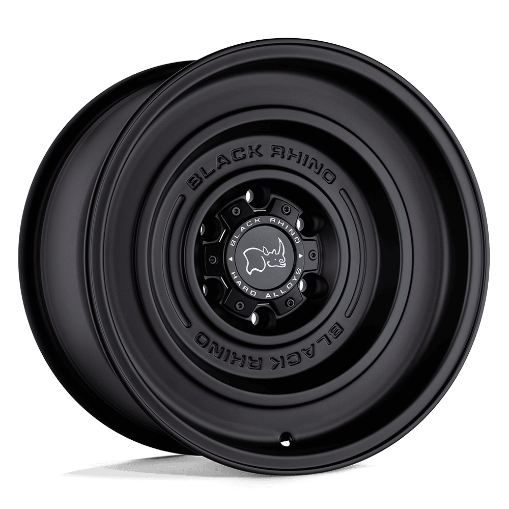 Black Rhino SOLID Matte Black wheel view 4