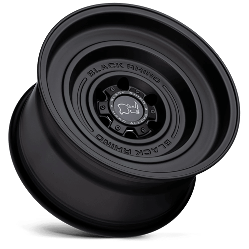 Black Rhino SOLID Matte Black wheel view 2