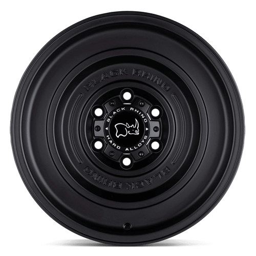 Black Rhino SOLID Matte Black wheel view 3