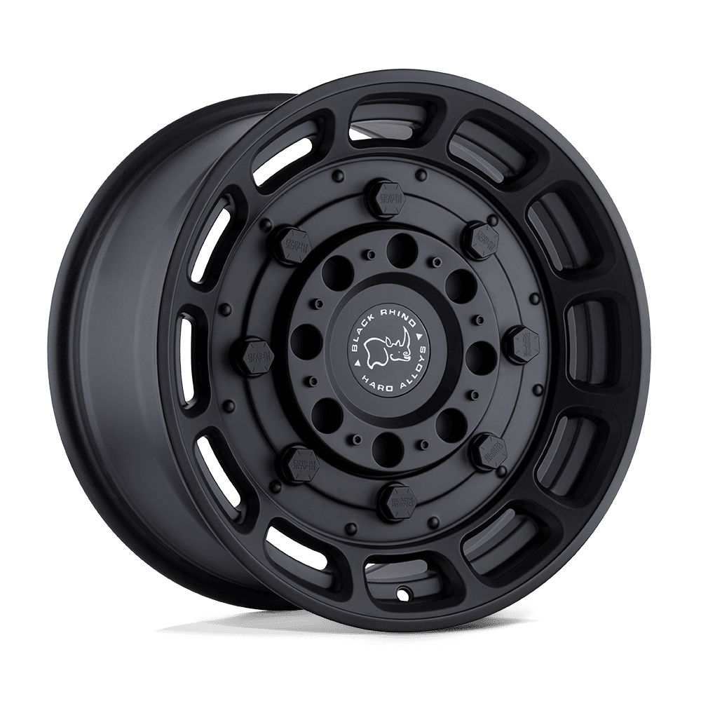 Black Rhino WARTHOG Matte Black wheel view 4