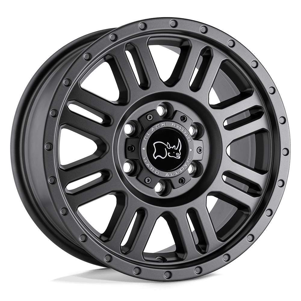 Black Rhino YELLOWSTONE Matte Gunmetal wheel view 4
