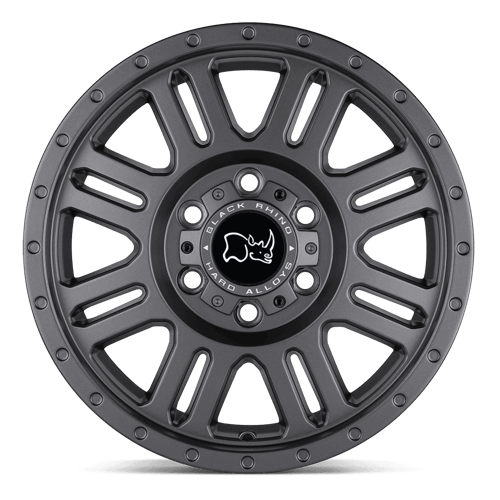 Black Rhino YELLOWSTONE Matte Gunmetal wheel view 3