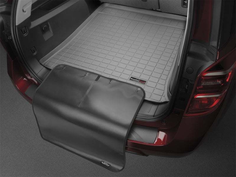 WeatherTech 22-24 Kia Carnival Rear Cargo Well Cargo Liner With Bumper Protector - Tan