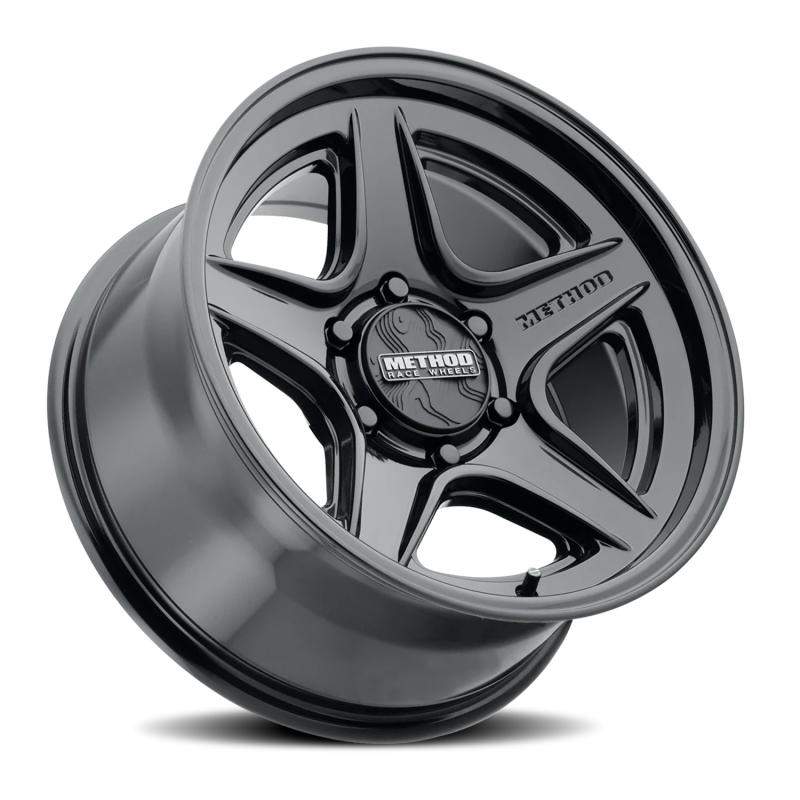 Method MR319 17x8.5 -0mm Offset 6x5.5 BP 106.25mm CB Gloss Black Wheel