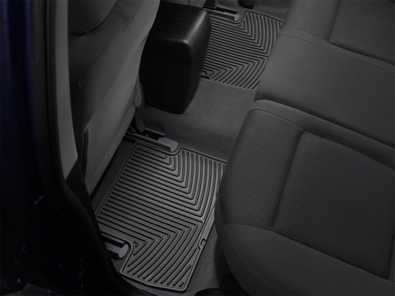 WeatherTech 10+ Lexus RX Rear Rubber Mats - Black