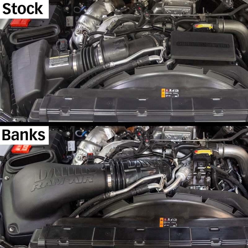 Banks Power 20-22 Chevy/GMC 2500/3500 L5P 6.6L Ram-Air Intake System - Oiled-Banks Power-797 Offroad