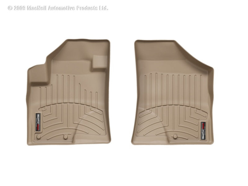 WeatherTech 07+ Hyundai Veracruz Front FloorLiner - Tan