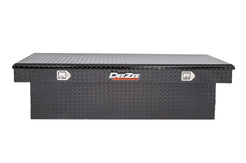 Deezee Universal Tool Box - Red Crossover - Single Lid Black BT (Deep Black)