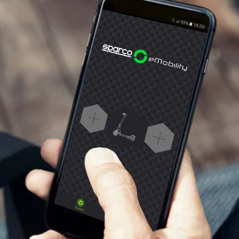 Sparco Scooter Max S2 PRO - Black