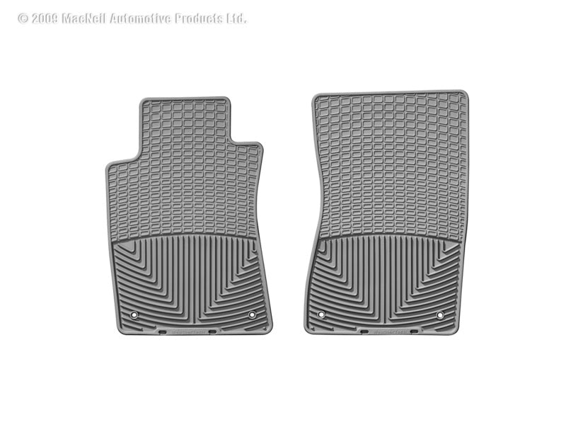 WeatherTech 98-04 Mercedes-Benz SLK230 Front Rubber Mats - Grey