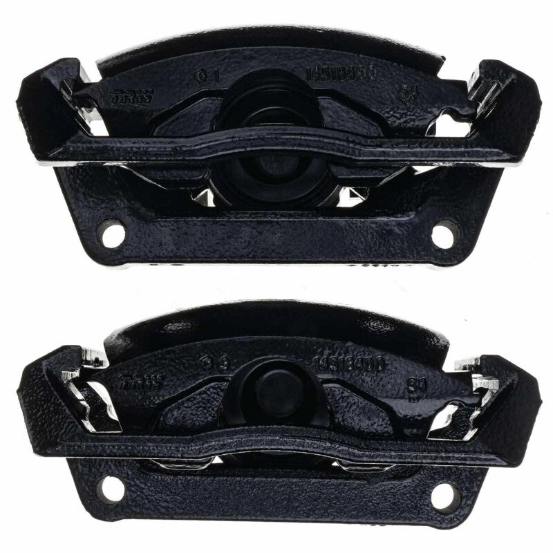 Power Stop 11-18 Ram 1500 Rear Black Calipers - Pair (w/Bracket)