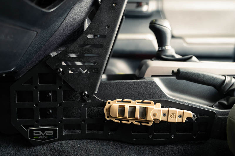 DV8 Offroad 16-23 Toyota Tacoma Center Console Molle Panels & Device Mount-DV8 Offroad-797 Offroad