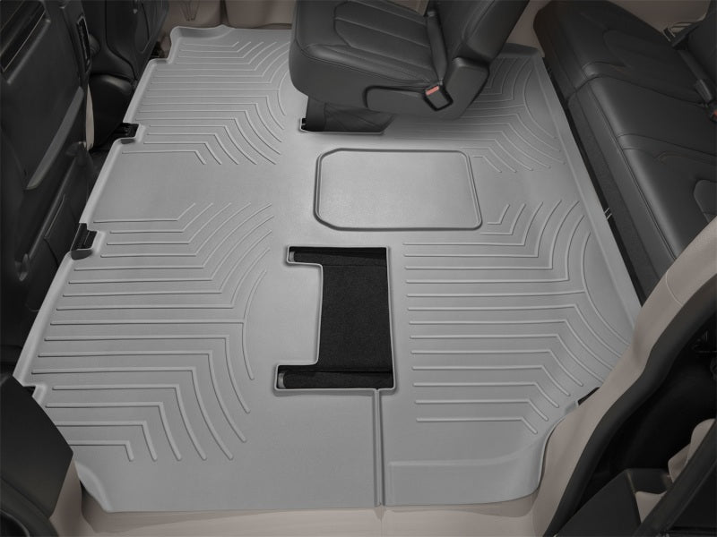 WeatherTech 05-06 Audi A6/S6 Rear FloorLiner - Grey (2pcs)