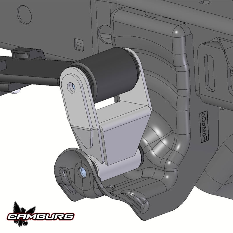 Camburg 10-14 Ford Raptor/ 04-14 F-150 / 80-96 F-150 4wd / 80-96 Bronco MIG Shackles (1.5in. extnd)