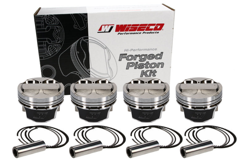 Wiseco Mitsubishi 4G63 7-Bolt 1.9cc Dome 10.5:1 - Set of 4