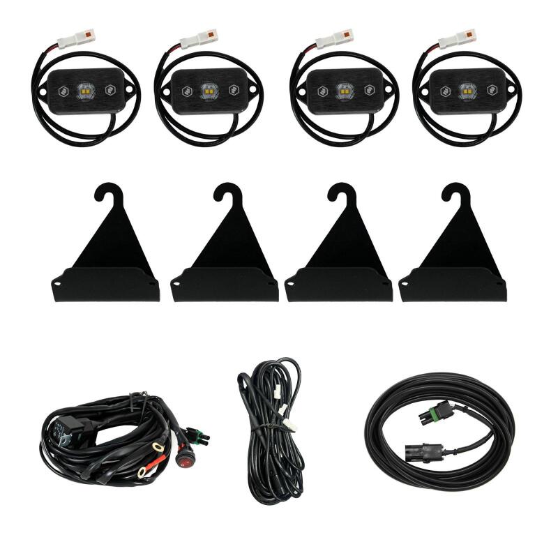 Baja Designs 05-24 Toyota Tacoma / 07-24 Toyota Tundra Bed Rail Cargo Light Kit - White