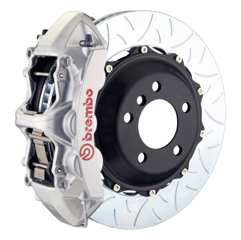 Brembo 07-13 1500 Sierra Rr GT BBK 4Pis Cast 2pc 380x32 2pc Rotor Slotted Type3-Silver