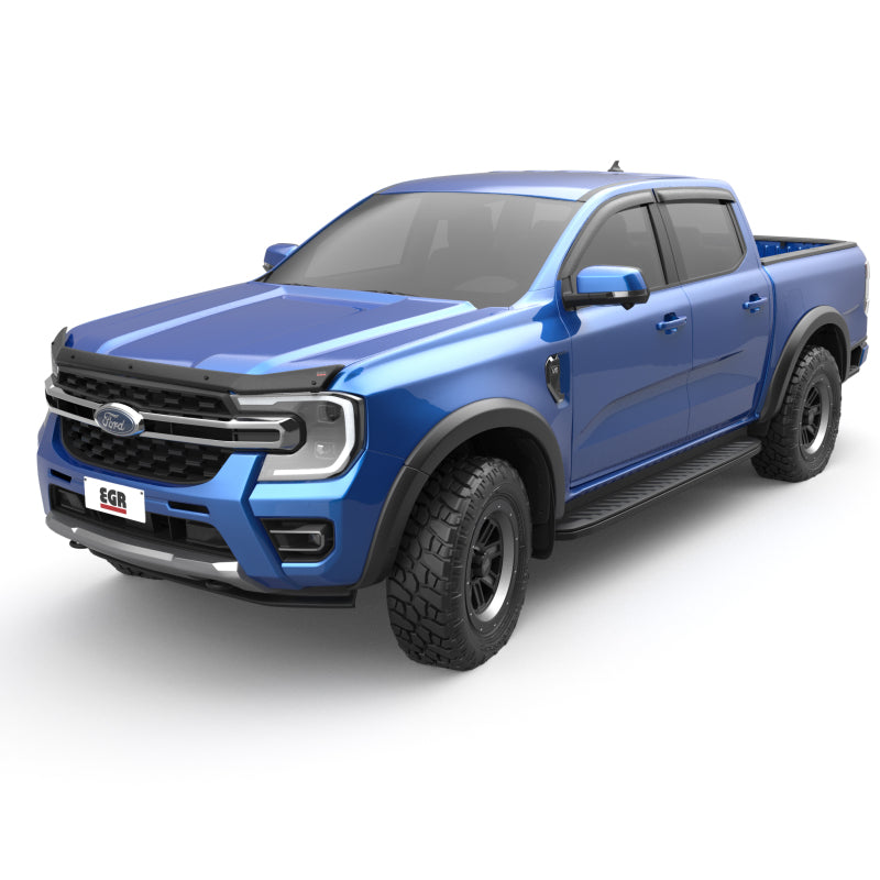 EGR 2024+ Ford Ranger Superguard Hood Shield - Matte Black