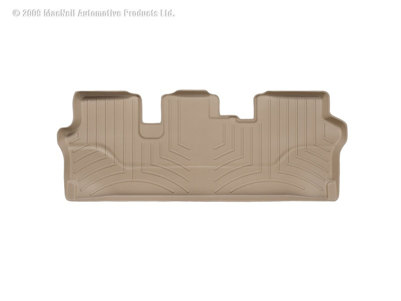 WeatherTech 07+ Hyundai Veracruz Rear FloorLiner - Tan