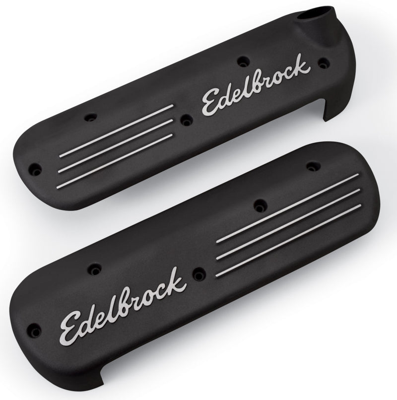 Edelbrock Coil Cover GM Gen 3 LS1 Black Coated