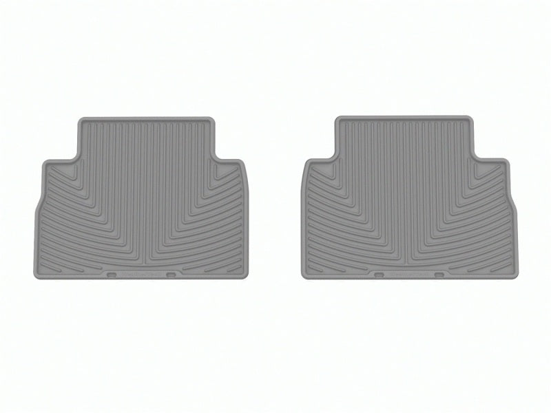 WeatherTech 21-23 Hyundai Santa Fe Rear All-Weather Floor Mats - Grey