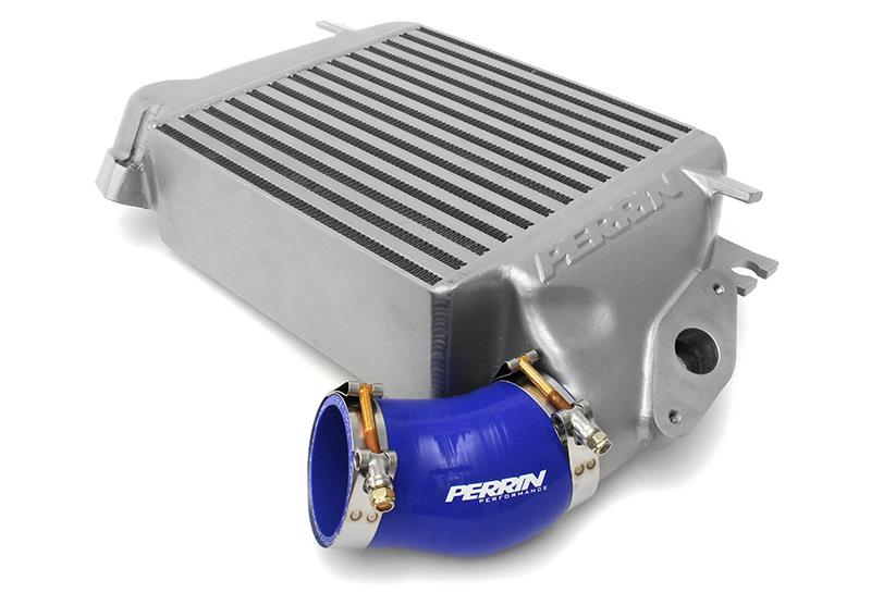 Perrin Subaru 08-15 WRX Top Mount Intercooler Silicone Coupler - Blue