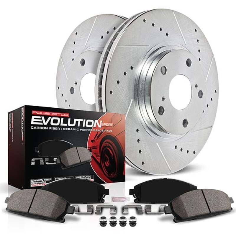 Power Stop 2023 Ford Bronco Sport Front Z23 Evolution Brake Kit