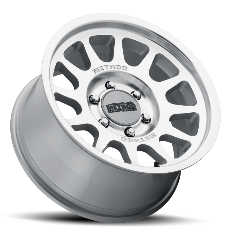 Method MR703 Bead Grip 20x9 0mm Offset 6x135 87mm CB - Machined Clear Coat