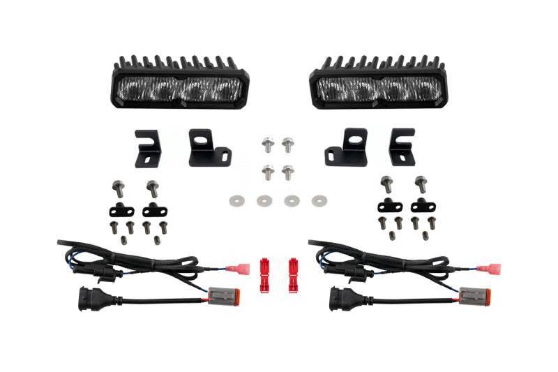 Diode Dynamics 2024-2026 Toyota 4RunnerTacoma/4Runner Fog SS6 Max LED Kit White 6000K