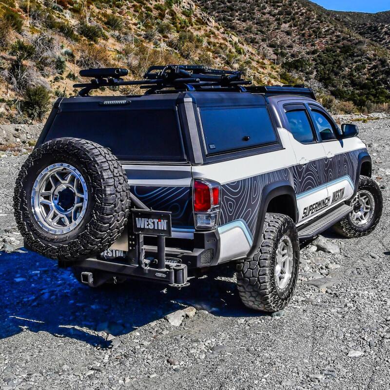 Westin 05-23 Toyota Tacoma 5.2ft. Bed Aluminum Bed Topper - Black (BOX 1 & BOX 2 KIT)