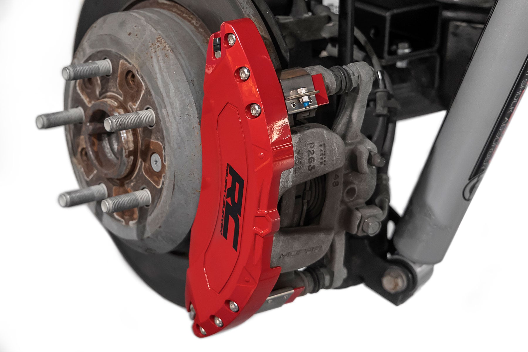 Caliper Covers | Rear | Red | Ford F-150 2WD/4WD (2021-2026)