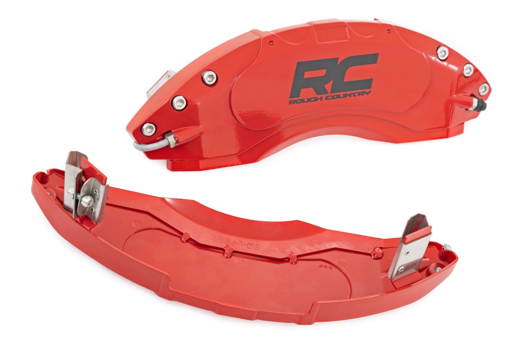 Caliper Covers | Front and Rear | Red | Ford F-250/F-350 Super Duty (23-26)