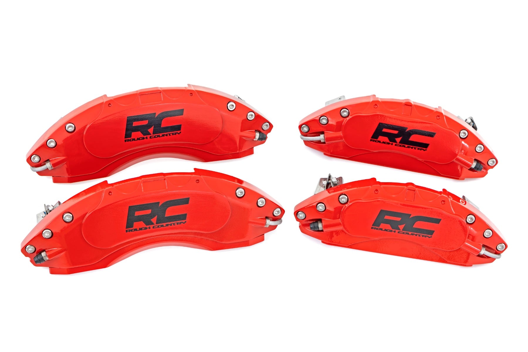Caliper Covers | Front and Rear | Red | Toyota Tacoma 2WD/4WD (2024-2026)