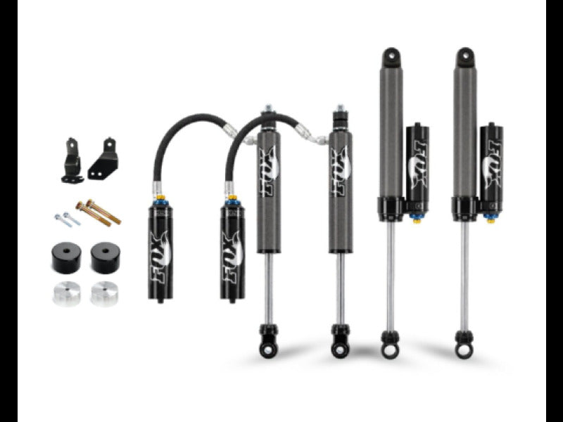 Cognito 17-24 Ford F-250/350 SD 4WD 2in Premier Leveling Kit w/ Fox 2.5 Reservoir Shocks