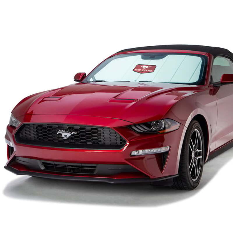 Covercraft 65-70 Ford Mustang 2 Dr Hardtop UVS100 Premier Series Sunscreen w Red Mustang 60 Yr Logo
