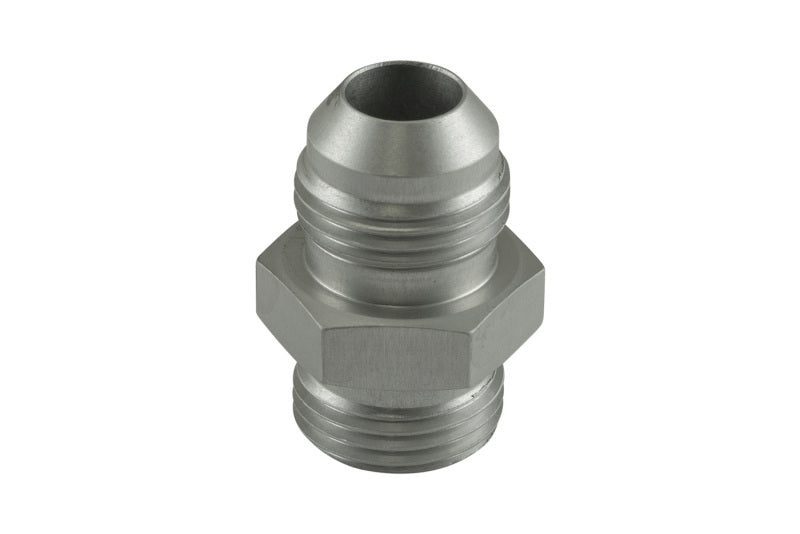 Turbosmart -8AN Flare to -8AN ORB Male Straight - Clear