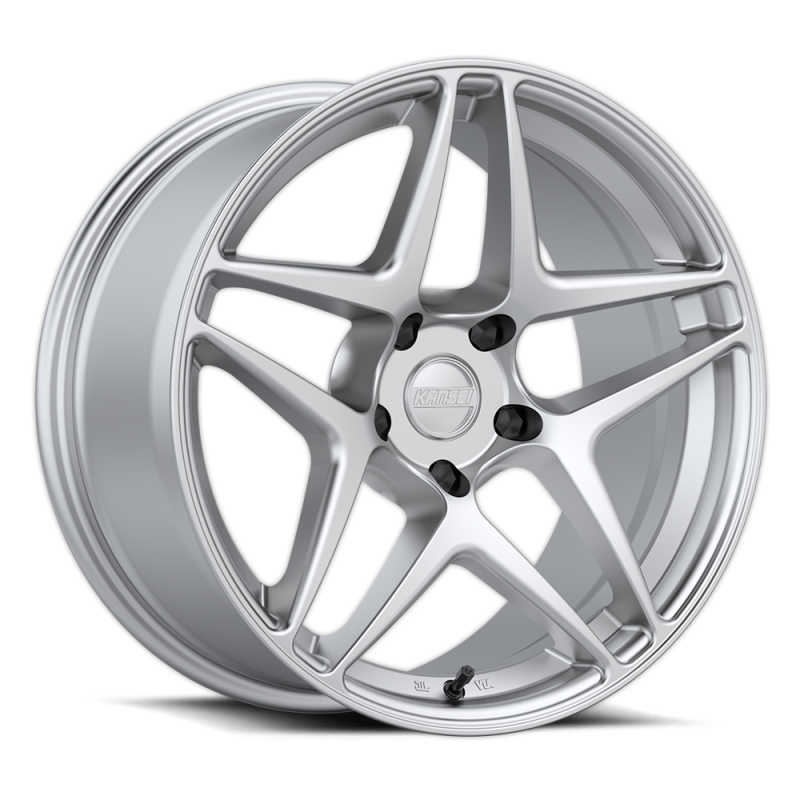 Kansei K15H Astro 18x8.5in / 5x100 BP / 35mm Offset / 73.1mm  Bore - Hyper Silver