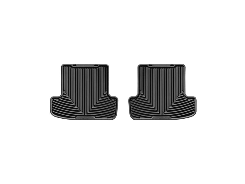 WeatherTech 10+ Mercedes-Benz E-Class Coupe Rear Rubber Mats - Black