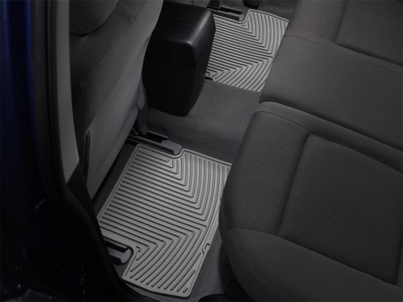 WeatherTech 09+ Nissan Maxima Rear Rubber Mats - Grey