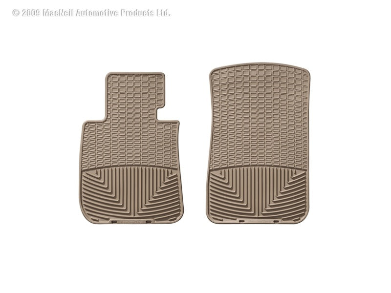 WeatherTech 05+ Chevrolet Cobalt Front Rubber Mats - Tan